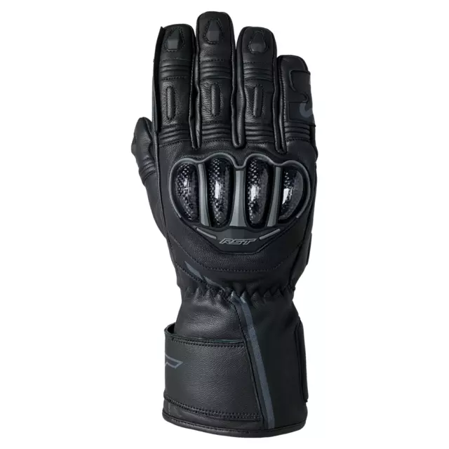 RST S1 CE Mens Waterproof Motorcycle Sport Touring Gloves 3185 Black