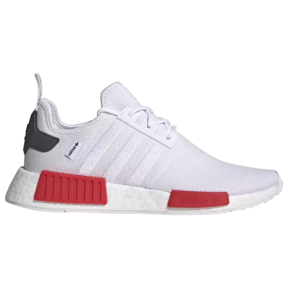 ADIDAS NMD R1 Men's Running Shoes Sneakers AUTHENTIC NEW White Red ...