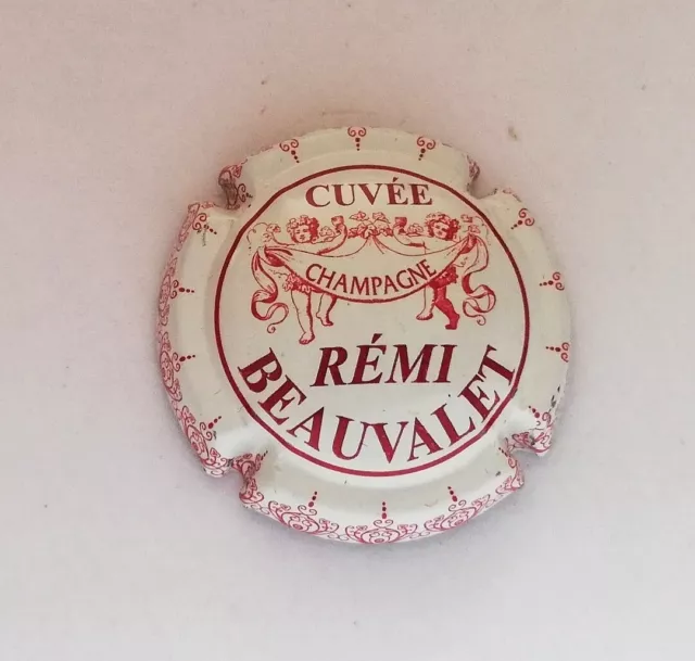 capsule de champagne Générique personnalisée REMI BEAUVALET   Rare!!!