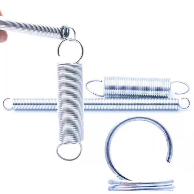 Extension Springs Expansion Hook Zinc-plated Steel - Wire Dia 1.8mm OD 16 - 20mm