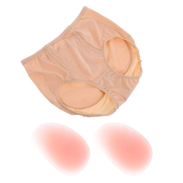 Mutandine Rialzafondo Per Uomo G&F Con Inserti Rimovibili – Imbottito Per Glutei E Fianchi, Invisibile, Nero