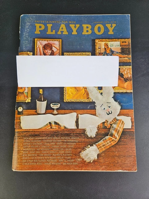 PLAYBOY MAGAZINE VTG January 1970 Holiday Issue Centerfold Playmate