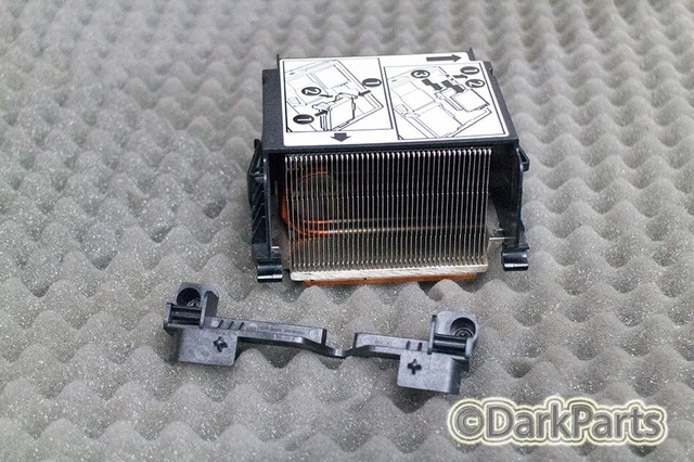 Dell 0W5971 Optiplex GX520 GX620 DT Heat-Sink +Shroud 0H7445 Kühler +Verkleidung