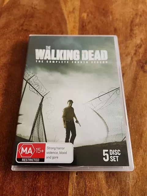 The Walking Dead - The Complete Fourth Season 4 DVD Region 4 Australia