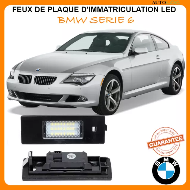 2x Feux de plaque d'immatriculation LED BMW SERIE 6 E63 / E64