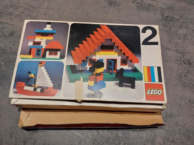 Ancienne Boîte De Construction Mon Village - Jeu Années 40/50 - Vintage