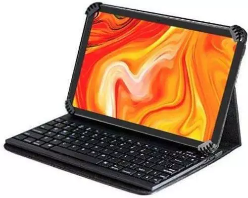 Navitech Leather Case With Bluetooth Keyboard For NAXA 9 Inch Tablet