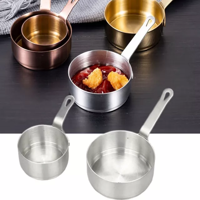 Pot Milk Pot Gravy Stainless Steel Small Mini Sauce Pan Non Stick Saucepan