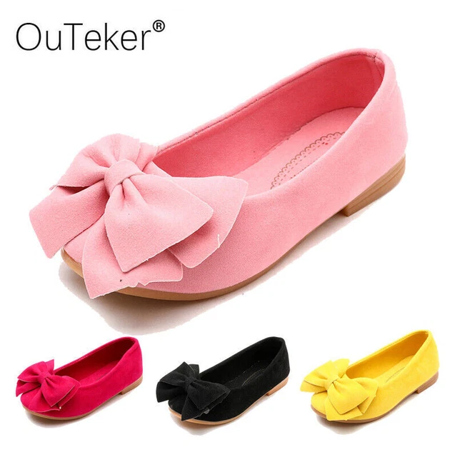 Baby Girls Toddler CasualFlat  Princess Party Wedding Shoes Kids Dress Up Shoes-