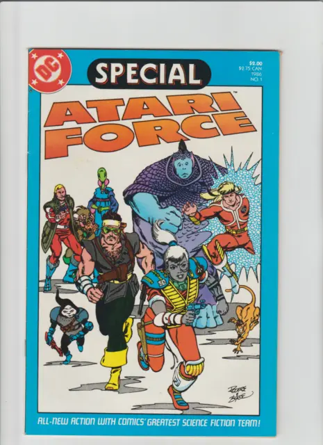 Atari Force Special #1 (1986) John Byrne Cover ONE SHOT LAST ATARI FORCE STORY