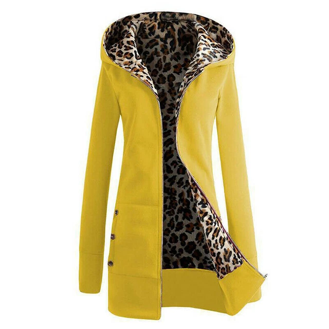 Womens Zip Up Hooded Jacket Sport Hoodie Sweatshirt Coat Casual Slim Fit Outwear