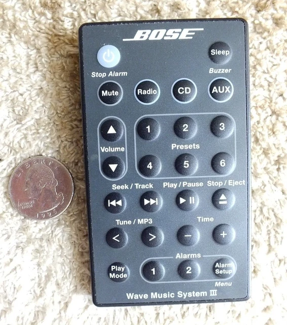 Genuine Bose Wave Music System III Remote Control for AWRCC1&2 Wave Radio III Genuine Bose Wave Music System III Remote Control for AWRCC1&2 Wave Radio III