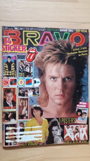 BRAVO Nr.17 vom 18.4.1985 Howard Jones, Paul Young, Modern Talking, Deep Purple