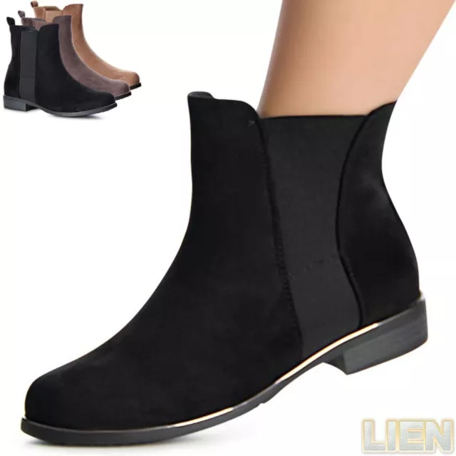 Chaussures Femme Velours Bottines Chelsea Boots Bottes Bottines