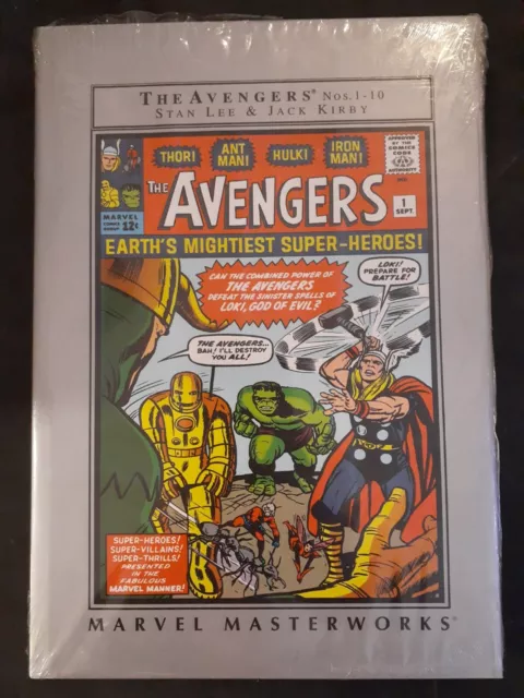 Marvel Masterworks The Avengers 1-10 Volume 1 New Stan Lee Jack Kirby