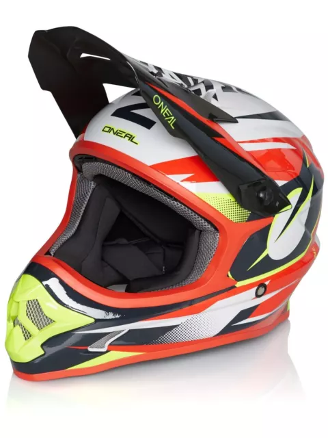 ONeal Red 2019 3Series Riff MX Helmet - S