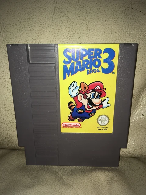 SUPER MARIO BROS 3 Game Nintendo NES Cartridge Only UK £12.99 - PicClick UK