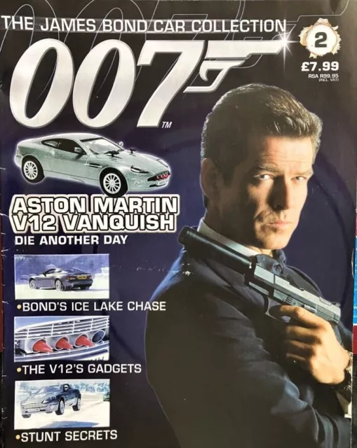 James Bond Car Collection Magazine 2 2007 Aston Martin V12 Vanquish