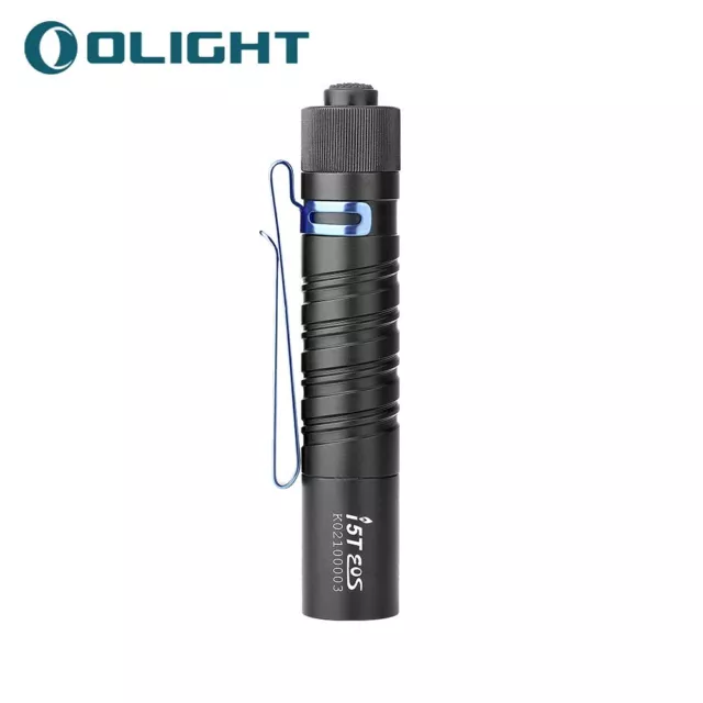 OLIGHT I5T EOS 300 Lumens Tail Switch Waterproof EDC LED Flashlight w/AA Battery