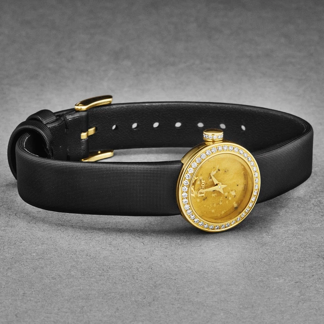 Christian Dior Women La D De Dior Min Diamond Bezel Serpentine Dial CD040153A001 2