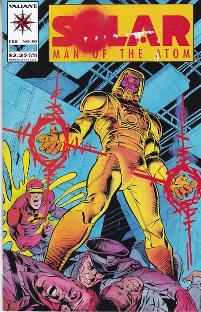 Valiant Entertainment Solar Man Of The Atom Vol. 1 #30 Feb 1994 Fast P&P
