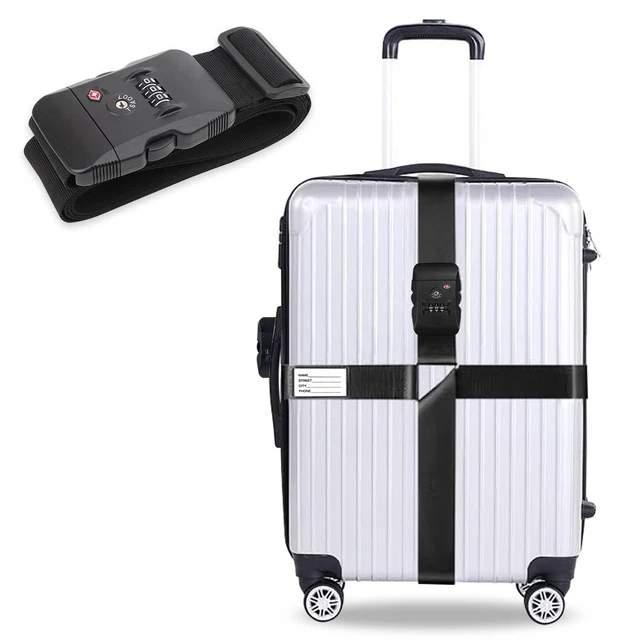 2 Cinghie Elastiche Per Valigie - Regolabili, Resistenti, Per Fissaggio Bagagli Extra Durante I Viaggi - Foto 10