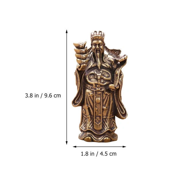 FIGURA FENG SHUI Dios de la Riqueza para la Suerte y la Prosperidad EUR ...