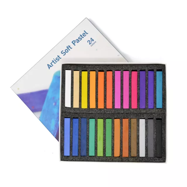 Studio 22 Artistas Color Pastel Blando Bloques Set De 24