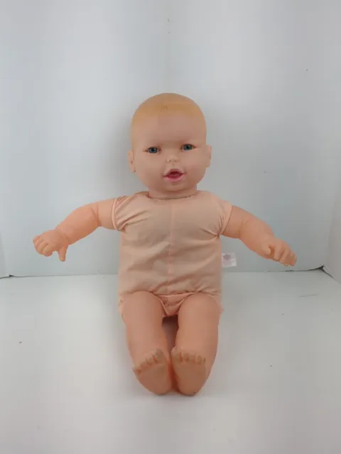 Vintage 1995 Toy Biz Baby Doll So Real Soft Body Vinyl Limbs Head Tested Working