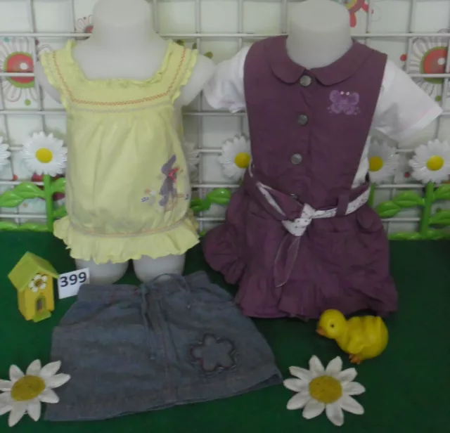 vêtements fille 6 mois,t-shirt,robe,t-shirt LULU CASTAGNETTE,jupe