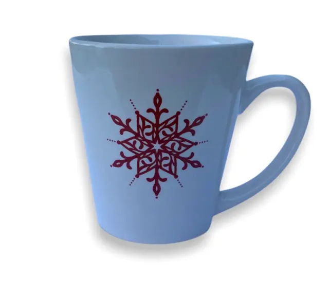 VTG Snowflake Coffee Mug Ceramic Melrose Park Sleet DesignPac Collectible Cup