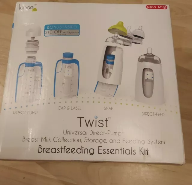 Kiinde Twist Breastfeeding Essentials Kit With Foodi New