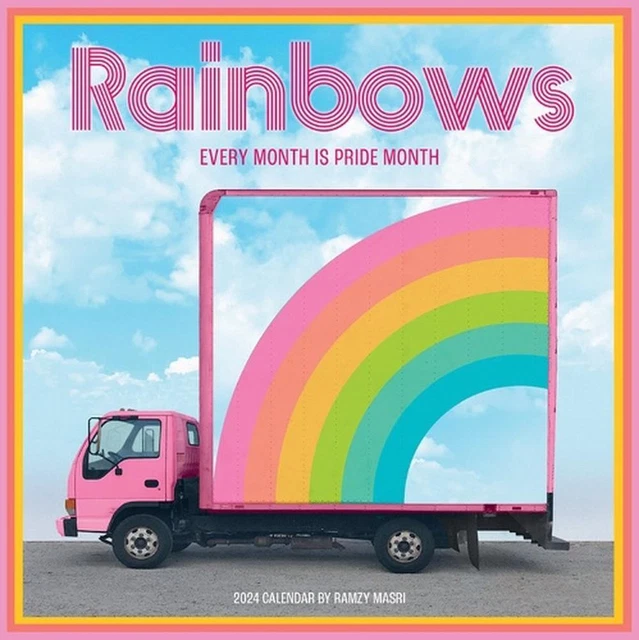 RAINBOWS WALL CALENDAR 2025 Every Month is Pride Month by Workman