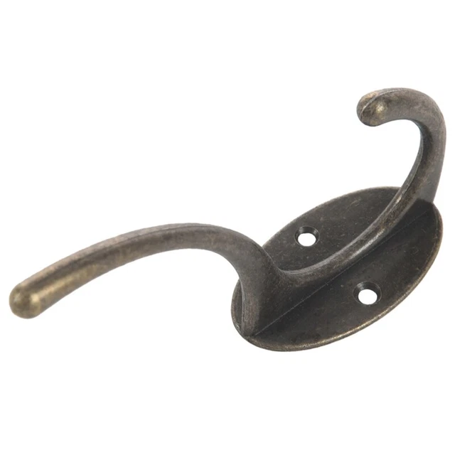 1X(Retro dress coat racks metal coat hooks Hat wall U4C9)f