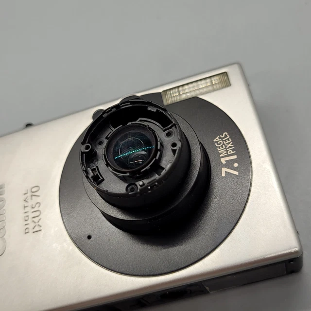 Canon PowerShot SD1000 IXUS 70 7,1 megapixel fotocamera digitale compatta argento testato 9