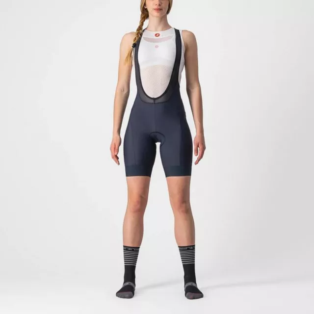 Castelli Prima Womens Cycling Bib Shorts - Saville Blue