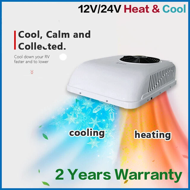 RV ROOFTOP AIR conditioner DC 12V/24V AC Unit fit motorhome Trailer RV