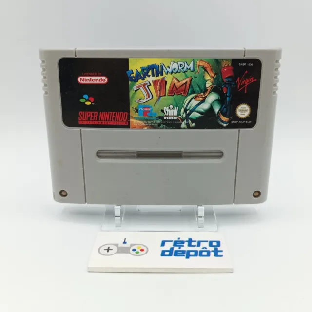 Earthworm Jim / Super Nintendo SNES / PAL / EUR