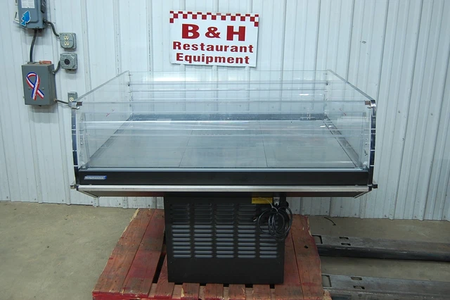 Hill Phoenix MIDA4 Open Air Island Deli Sushi Display Case Refrigerator 2021 Mod