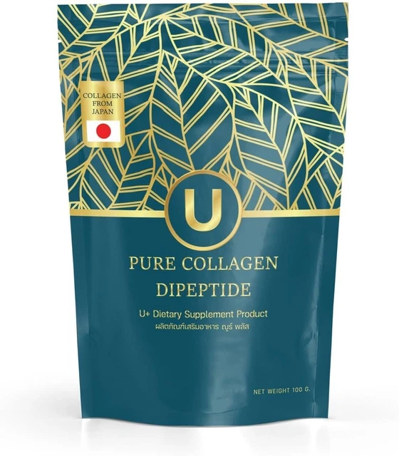 PURE COLLAGEN DIPEPTIDE Supplement Advanced Hydrolysed Powder 100g ...
