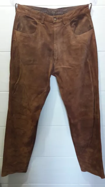 Pantaloni Uomo Pelle Scamosciata Usati, Leggi.