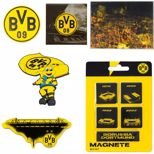 Borussia Dortmund Magnet Emblem Emma Stadion Magnete Kühlschrankmagnet BVB 09