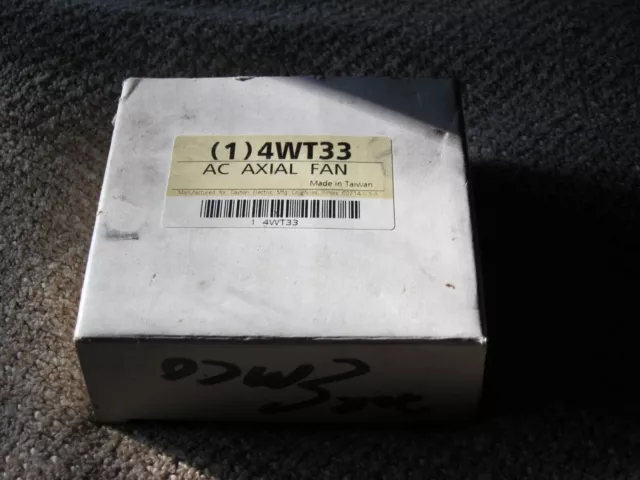 DAYTON 4WT33 105 CFM AC AXIAL FAN STOCK, New