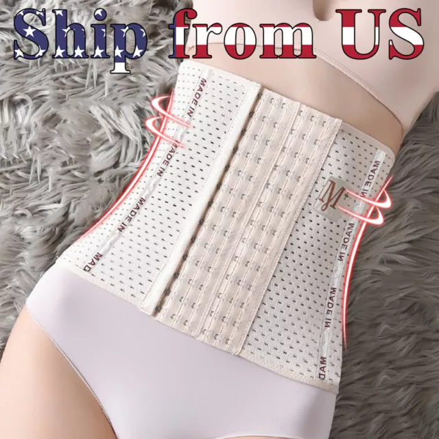 Waist Trainer Training Body Shaper Shapewear Underbust Cincher Tummy Belt Corset