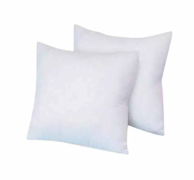 Hypoallergenic Set of 2 Cushion Pad inner Insert Scatters filler filled pillows