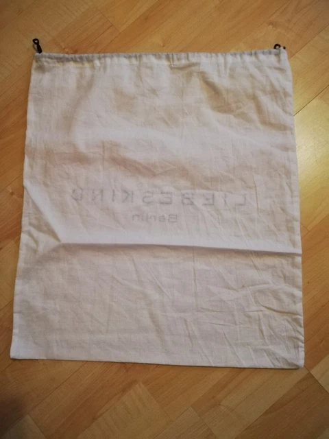 NEU**LIEBESKIND Berlin weißer  Staubbeutel 42 x 38 cm Aufbewahrung Tasche Schuhe 2