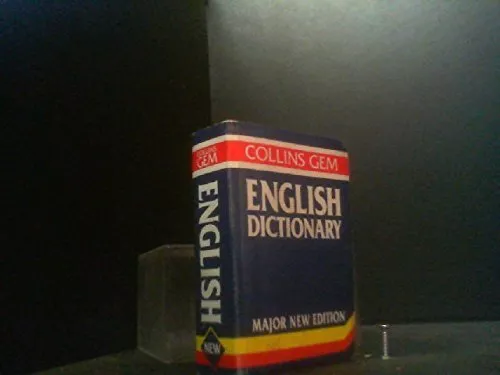 Collins Gem English Dictionary (Gem Diction... by Harpercollins Publis Paperback