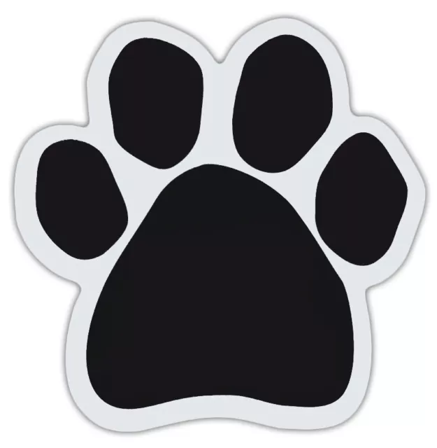 Dog Paw Shaped Magnets: CREATE YOUR OWN (Ships To You Blank, You Add Message)