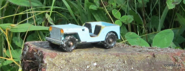 Jeep Majorette Rail Route N°7 - France 1/65 - Bleu - Occasion