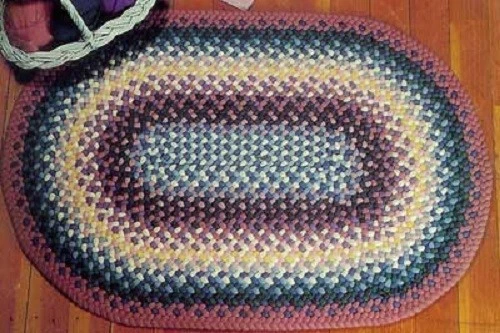 The Braided Rug Book Norma Sturges trenzando alfombras how-to, original, SC